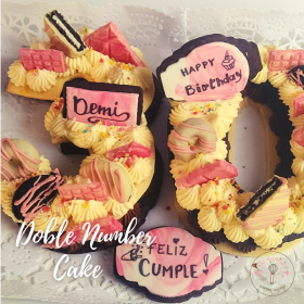 Doble Number Cake