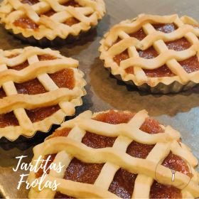 Tartas Frolas de Membrillo o Dulce de leche minis