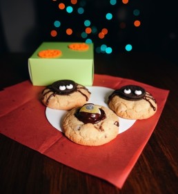 Cookies con chips Halloween